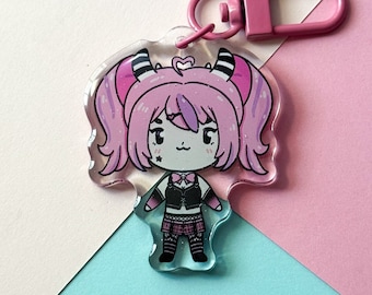 Ironmouse Charm | cute vtuber gifts, cute keychain