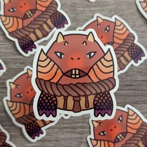 Baby Tetsucabra Vinyl Aufkleber | Monsterjäger