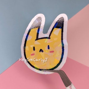 Derpy Pika Sticker | cute gifts, waterproof sticker, water bottle sticker