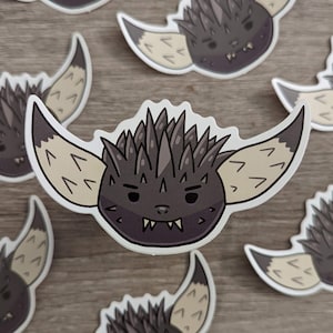 Nergigante Vinyl-Aufkleber | Monsterjäger