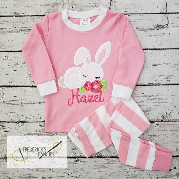 girl easter pajamas
