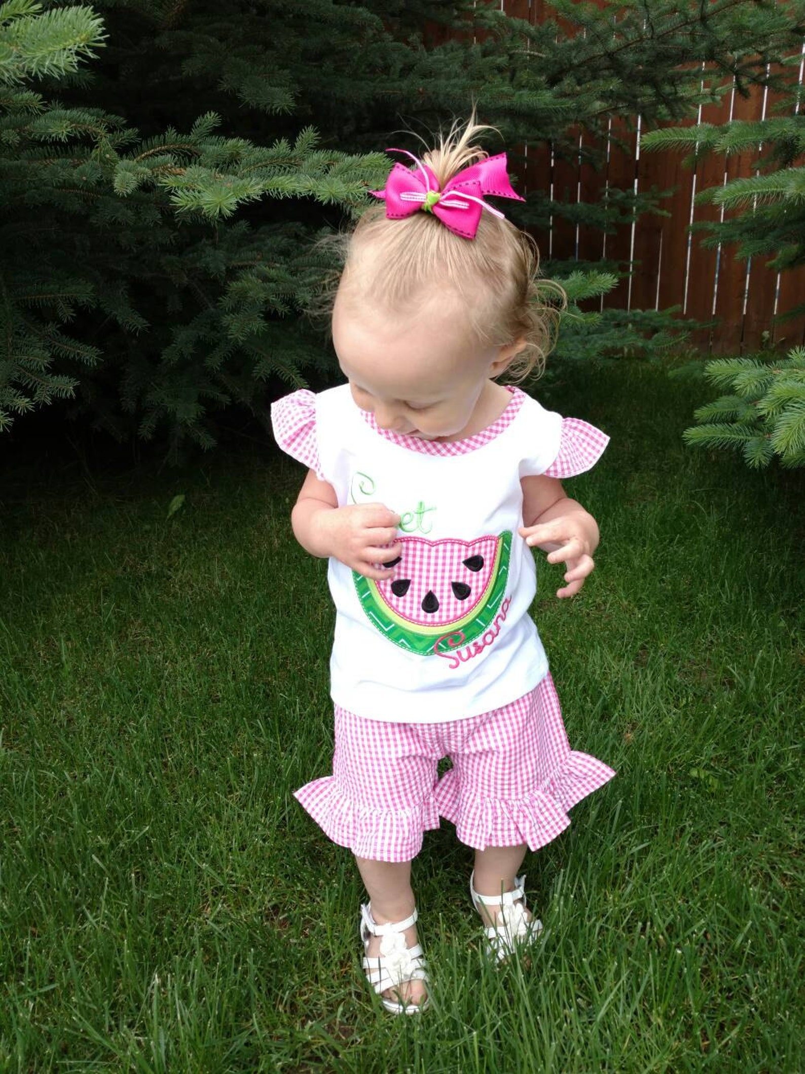 Watermelon Outfit Watermelon Birthday Watermelon Clothes Etsy