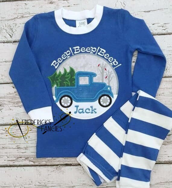 Little blue truck pajamas 2t hotsell