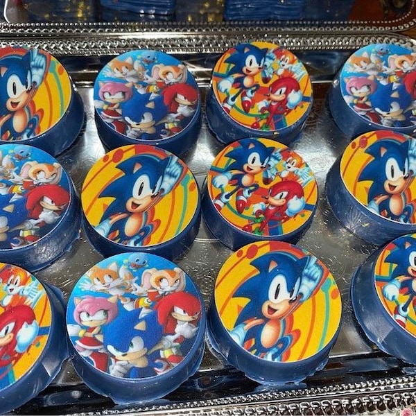 Sonic Cake Decorations Etsy