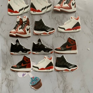 Jordan Sneakers Edible Images for Treats/ Sneaker Ball/ Sneaker Ball Cake/ Sneaker Treats