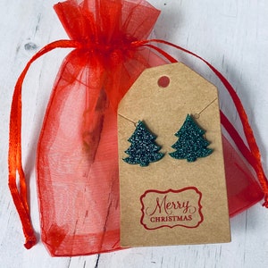 Christmas Tree Stud Earrings