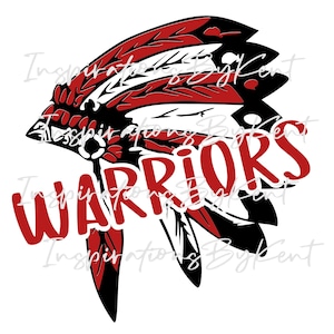 Indian Warrior Head Digital PNG Télécharger le fichier