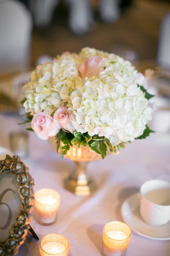Pedestal Vase Gold Arrangement Wedding Centerpeice Flower Centrepiece Wedding Gold Votives Candle Holder pote Pedestal Vase Mercury Glass il 570xN 4p2k