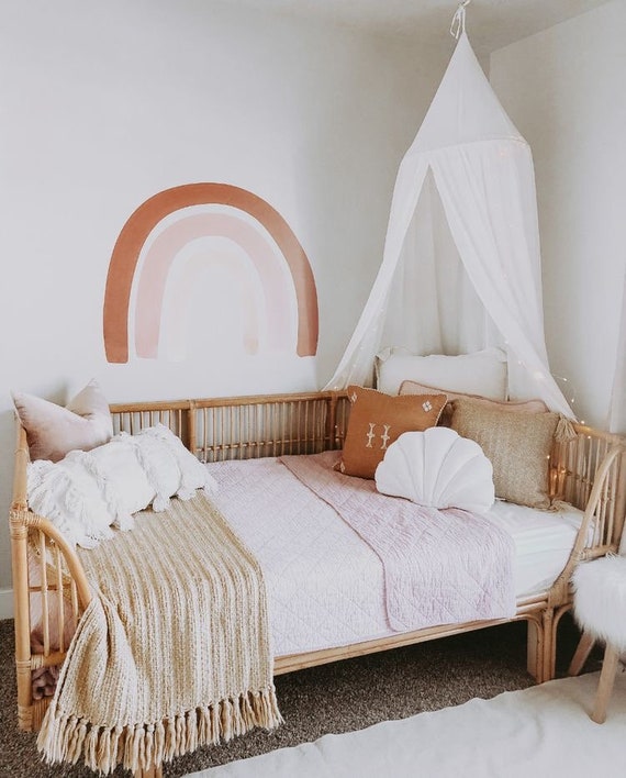 Bohemian twin bed frame discount