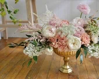 Wedding Centerpiece- Floral Vase- Pedestal Vase- Compotes- Candle Wedding Centerpiece-  Glass Floral Vase- Table Centerpiece- Table Decor