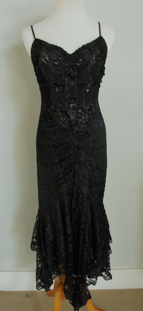 Beaded Bodice Dress - image 1