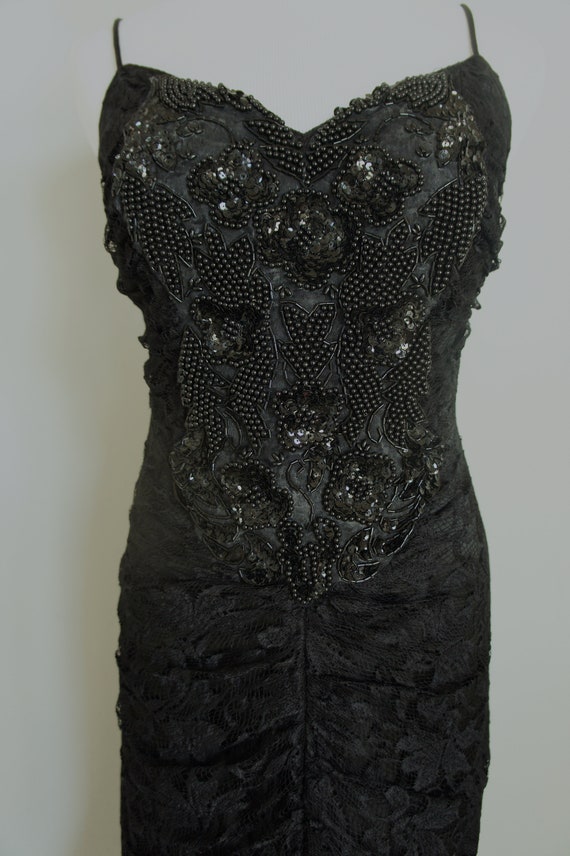 Beaded Bodice Dress - image 2