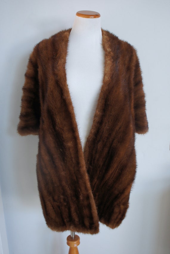 1950s Mink Capelet