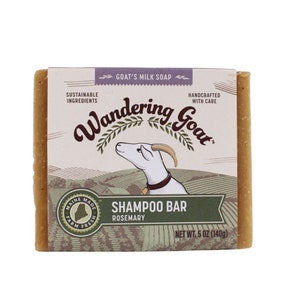 Shampoo Bar Rosemary - Goat Milk Soap