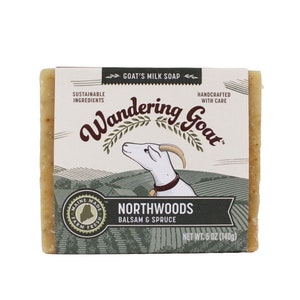 Northwoods Balsam & Spruce Goat Milk Soap