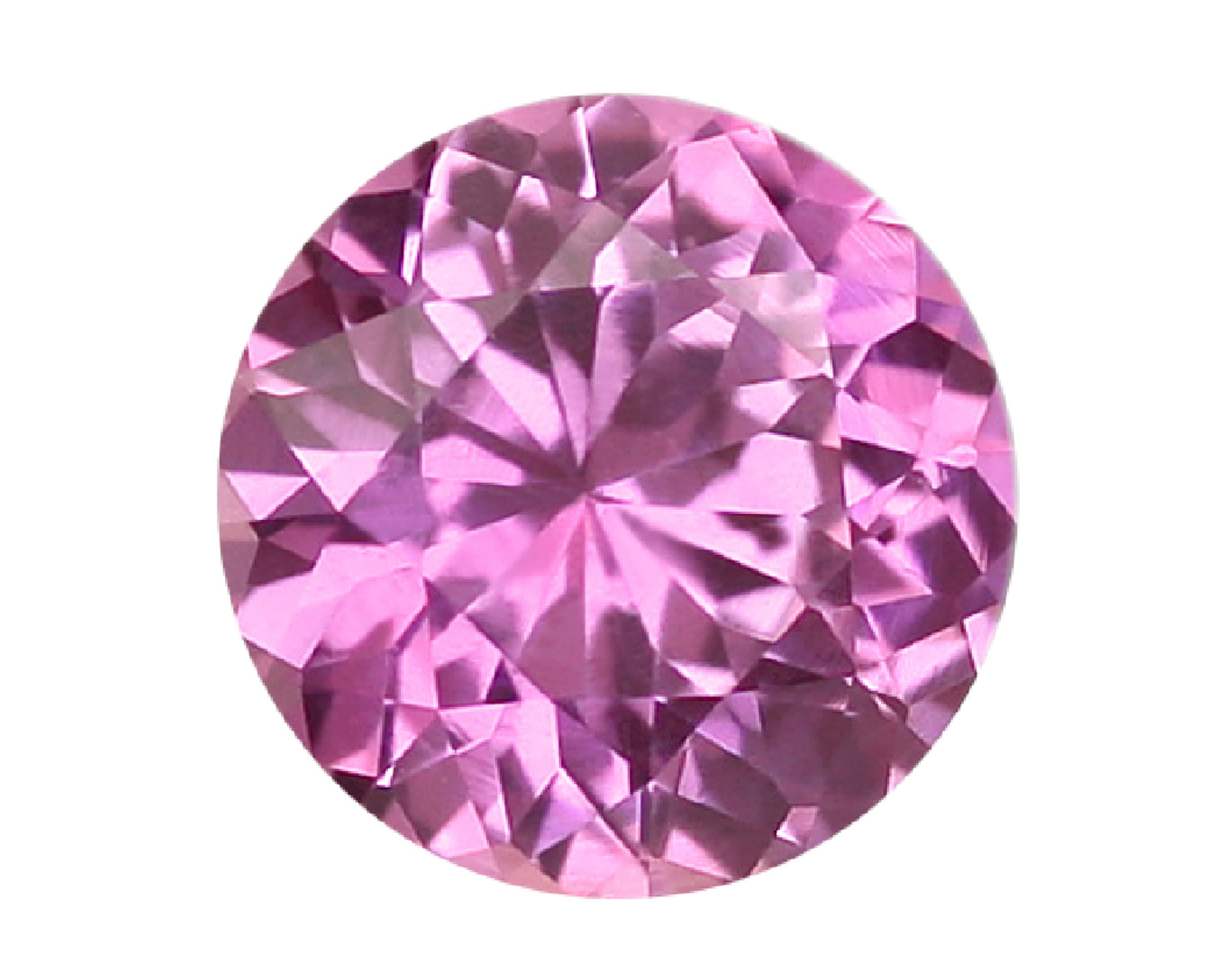 Lot De Zircons Cubiques Ronds AAA Qualité Cristaux - Incolores, Taille Brillant, Synthétiques