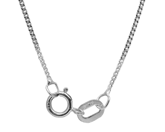 20 inch silver 2024 necklace with pendant