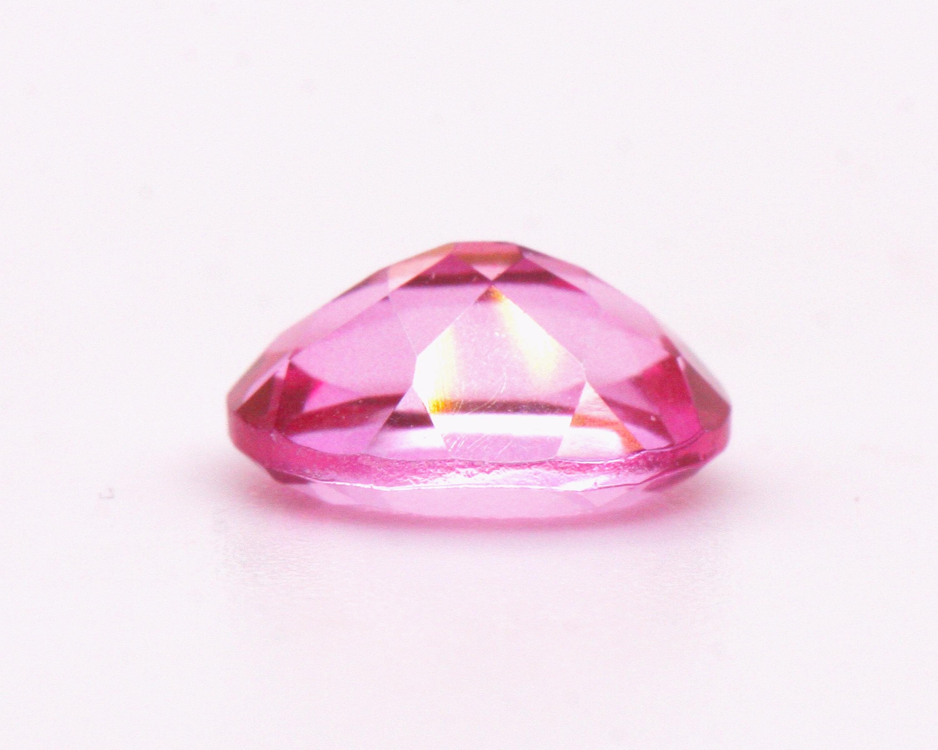 Topaze taille coussin VVS1 de 10,81 carats, topaze en vrac 16 x 11 mm - Canada