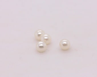 Vintage 2mm Round Undrilled Ivory Seed Pearls Amazing Value Discount Available Extremely Popular Gemstones For Jewellery Repair