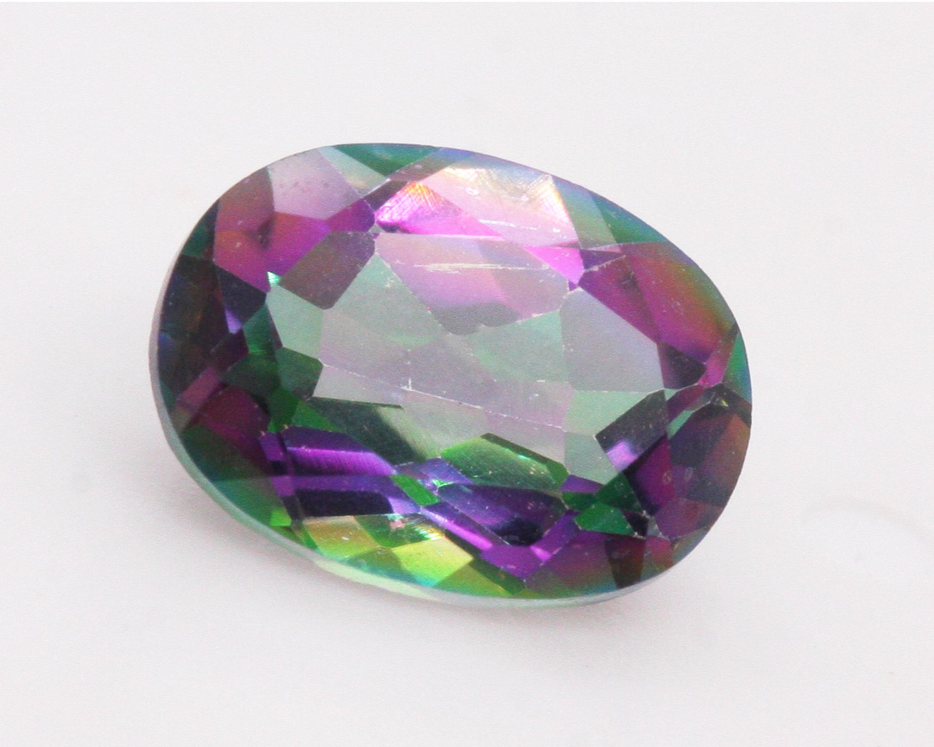 Naturale 165.60 KT Viola-Blu Topazio Certificato Taglio Ovale Sfuso Gemma - Foto 4