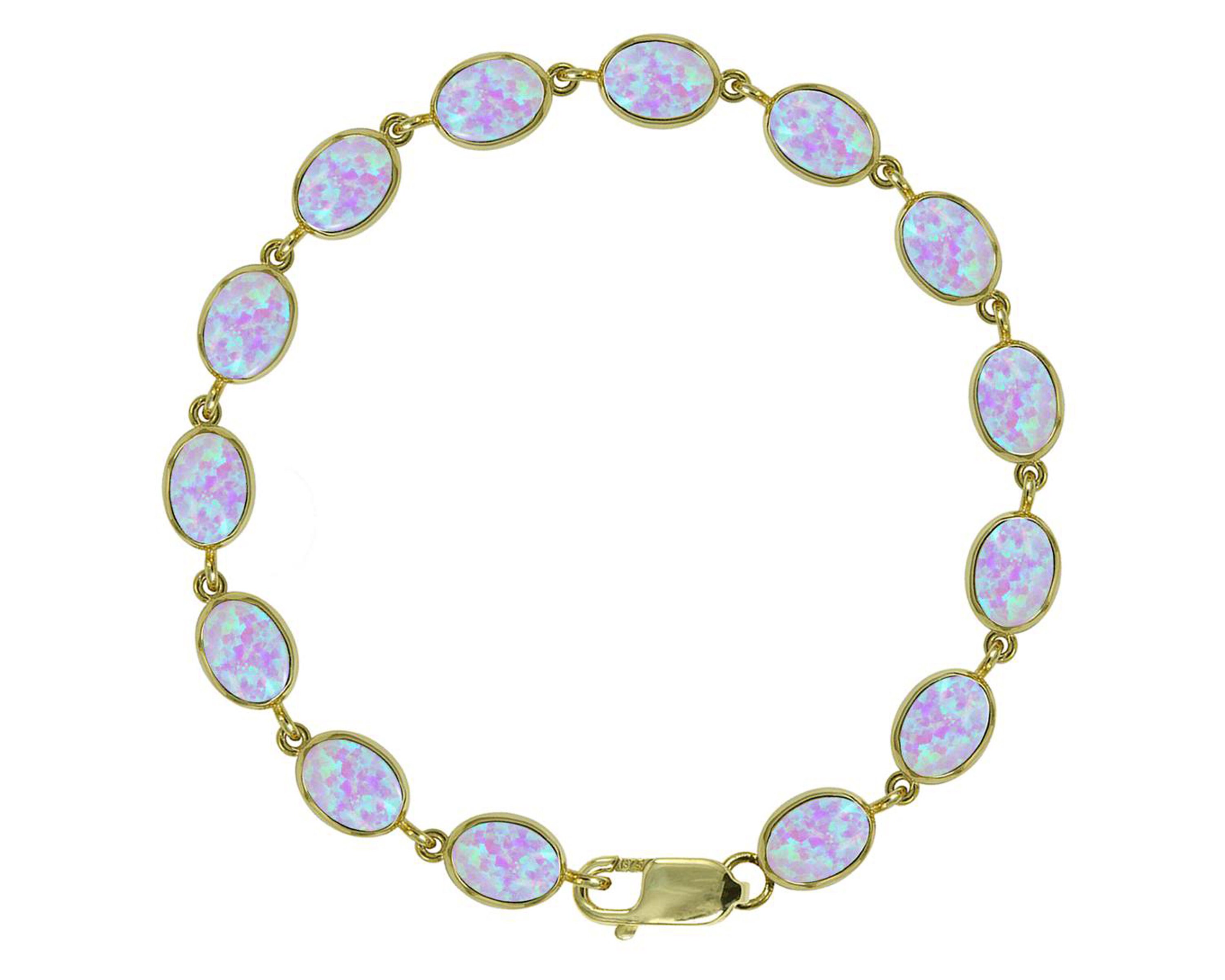 Fiery White Opal 9ct Yellow Gold 21.00ct Oval Gemstone