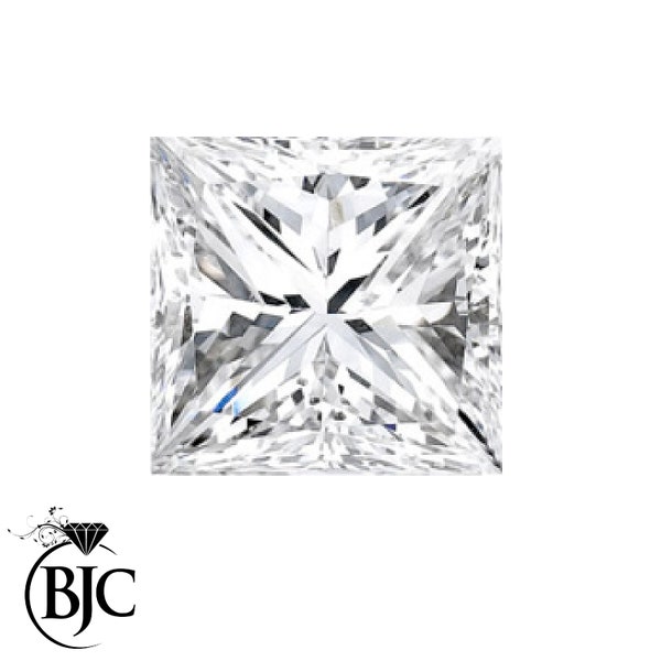 Loose Natural Mined Princess Square Brilliant Cut Excellent White Untreated Diamond Diamonds
