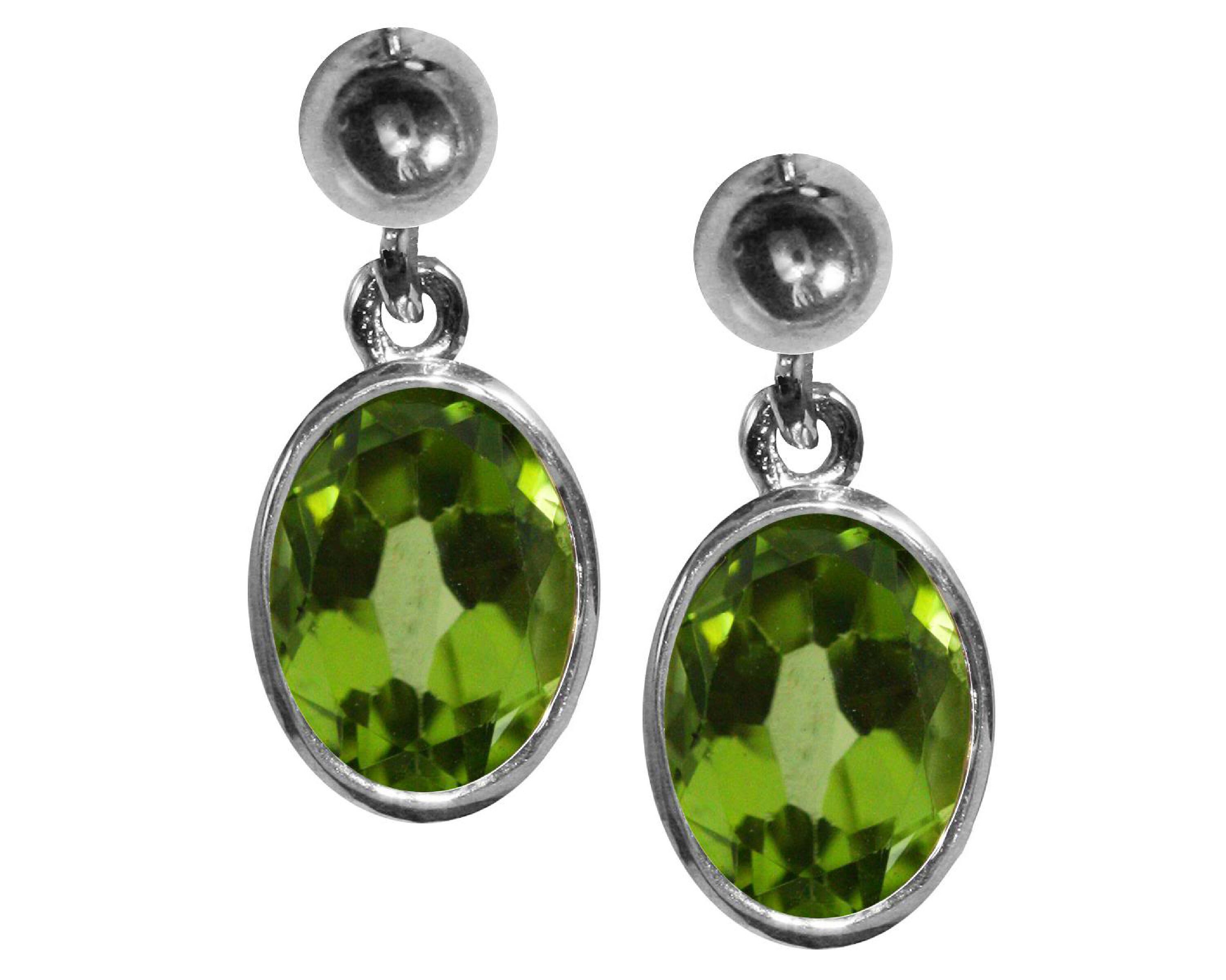 Naturale Peridoto Loose Gemma 18 KT Decorato Forma Paio Con Certificato