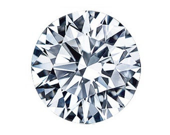 0.10ct Round Brilliant Cut Loose Diamond, Excellent Quality