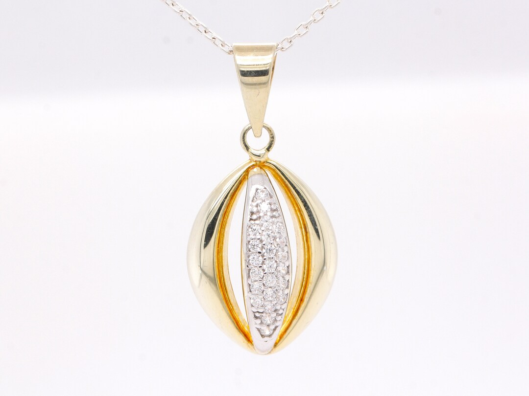 Cubic Zirconium Fashion Pendants Sterling Silver main image 0