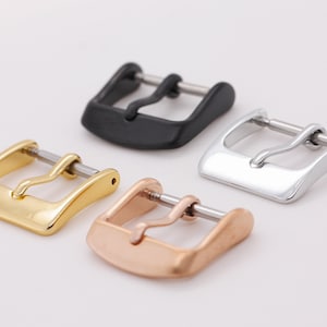 Watch Buckle Gold Silver Black Rose Spare Loose New Strap Buckles Watches Tool Replacement