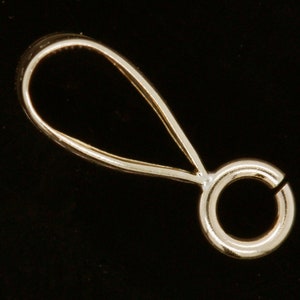 9ct Yellow Gold Grooved Bail Bale With Open Ring Easy Fitting Pendants – Beautiful Jewellery Company Ltd
