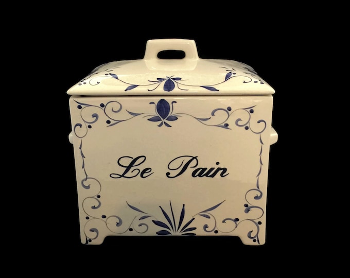 Ceramic Bread Box, Vintage Bread Box, Bread Bin, Bread Storage, Jay