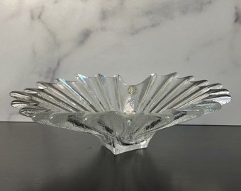 Dartington cristal Anita Harris Palm Bowl c1980
