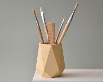 Desk Pen Holder Etsy