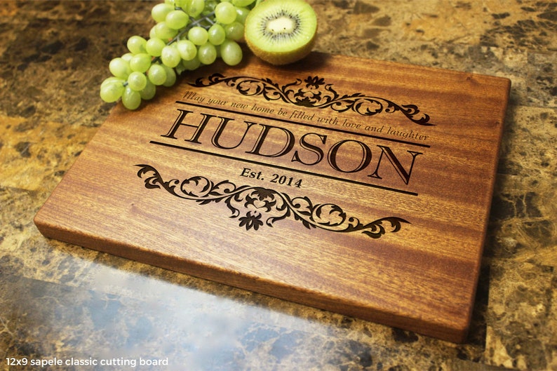 Personalized Engraved Cutting Board with Meaningful Quote Etsy