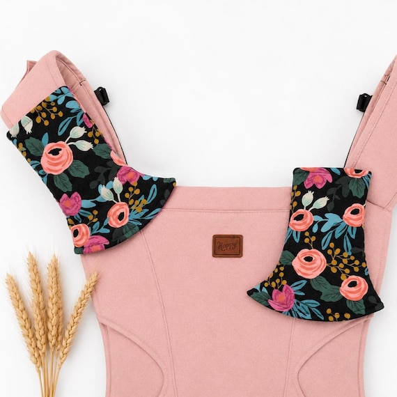 Baby Carrier Drool Pads Rifle Rosa Canvas Strap Protectors Happy Baby Accessories Artipoppe Waterproof Covers Hope and Plum Suck Pads & More