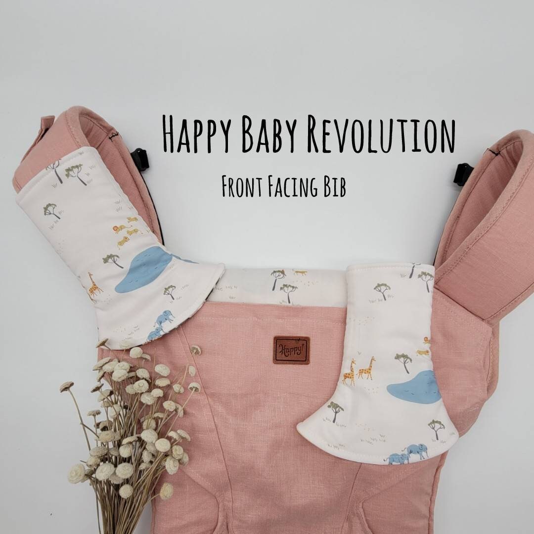 ORGANIC Happy Baby Carrier Revolution Forward Facing Bib Etsy