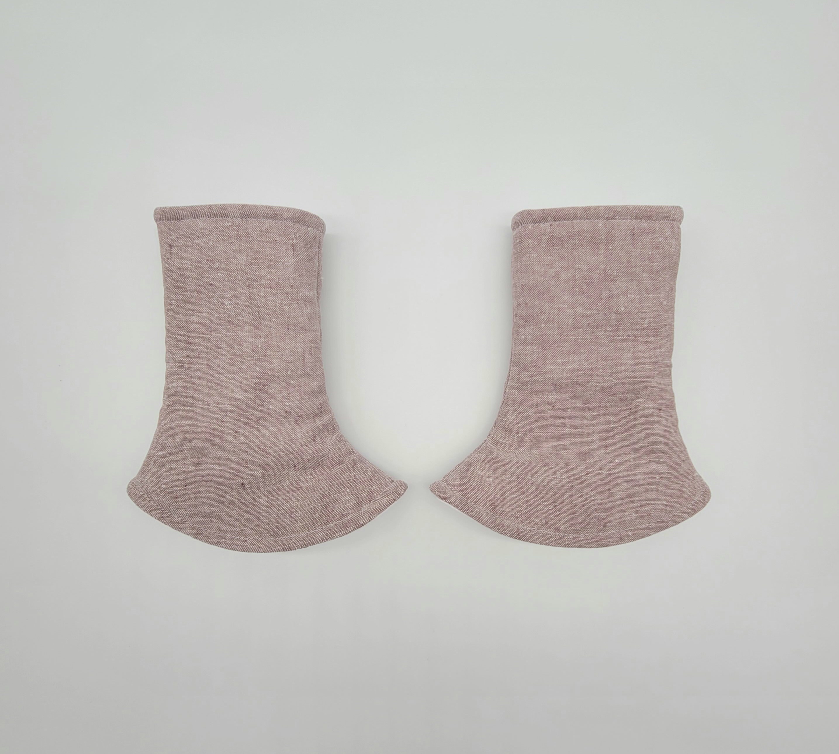 Curved Drool Pads Vervain Happy Baby Linen Matching Fabric. Etsy