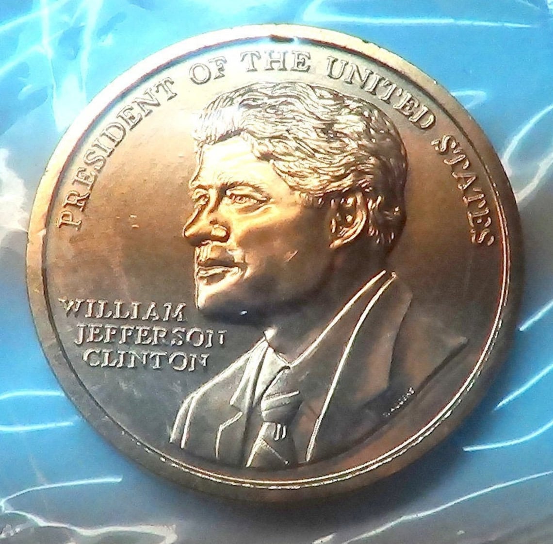 1993 Bill Clinton 42nd President 1.75 Challenge Coin Etsy
