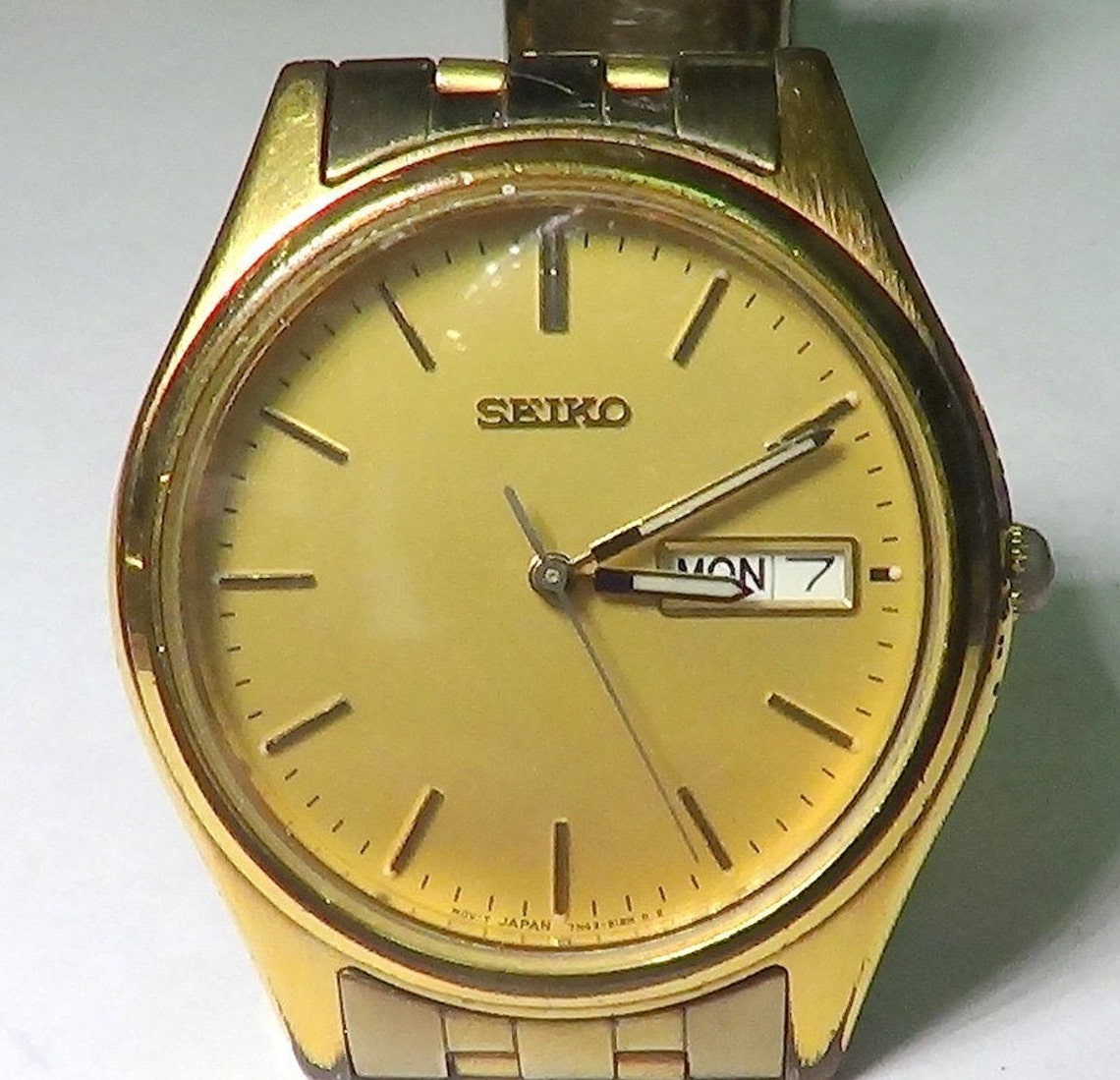 Vintage SEIKO 7N439048 Day Date Men