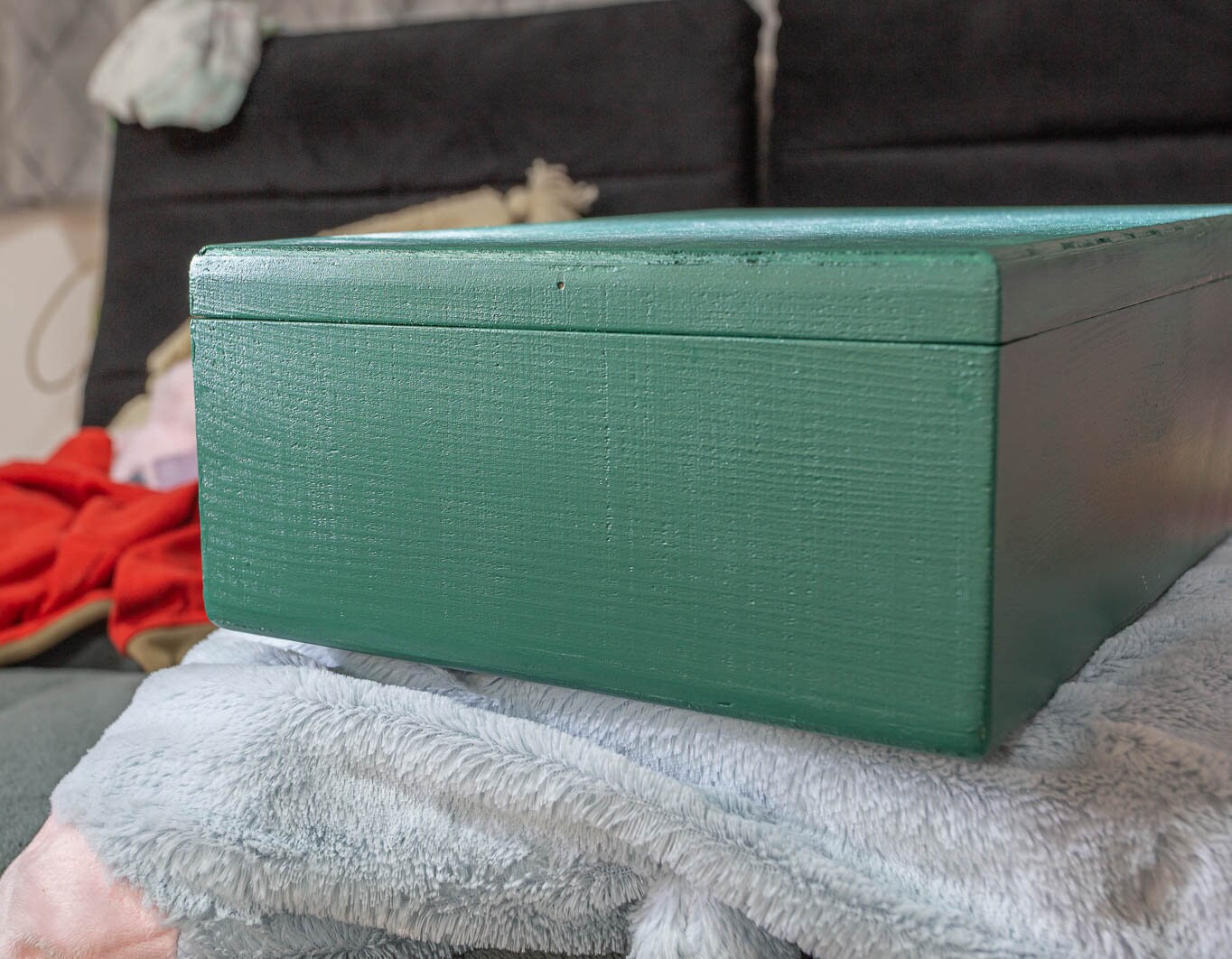 Big Box Large Box Unfinished Wood Box Ashes Box Wedding Box Etsy Canada