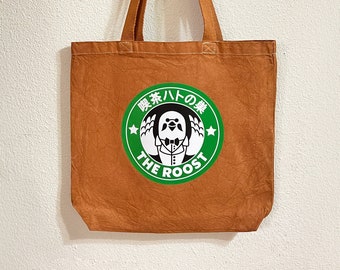 Animal Crossing The Roost Brewster Starbucks Japanese Textured Hand Dyed Tote