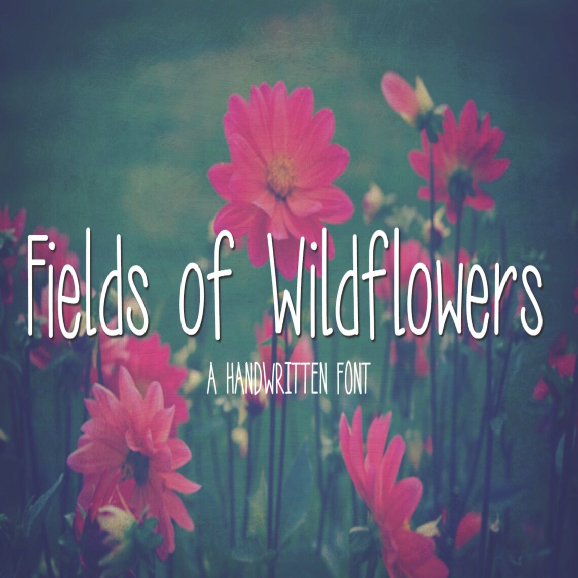 Digital Font Downloadhandwritten Font for Commercial Use Etsy