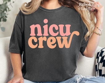 NICU Nurse SVG | NICU Crew SVg Cut File for Cricut or Silhouette