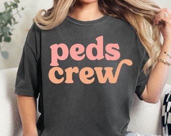 Pediatric Nurse SVG | PEDS Crew SVG Cut File for Cricut or Silhouette
