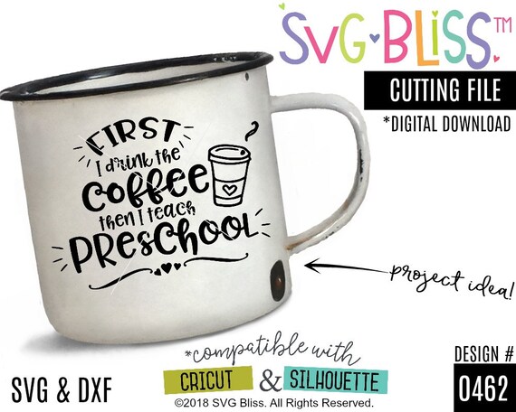 Download Preschool Teacher Svg Coffee Teacher Appreciation Gift Etsy