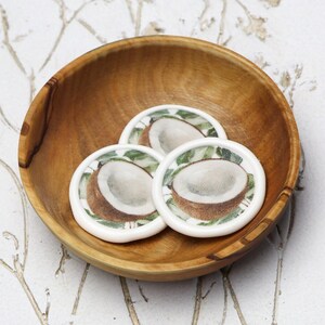Tropical Coconut Wedding Invitation Wax Seals: Peel and Stick