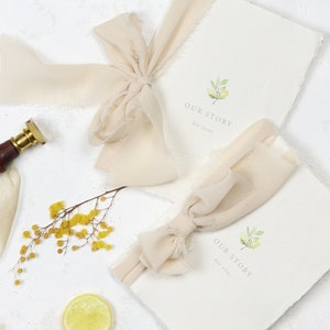 Custom Wedding Vow Books | Lemon Vow Book Set | Personalized Vows | Bridal Shower Gift | Summer Vow Booklets | Wedding Promises