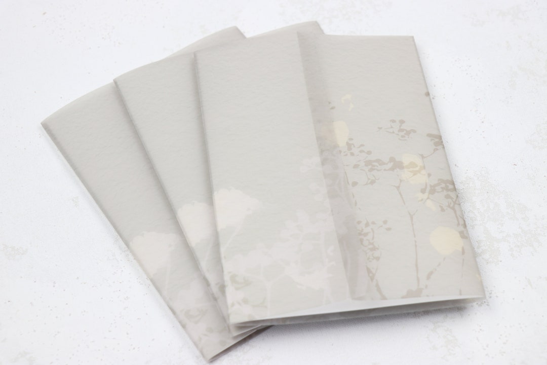 Cream Vellum Jacket DIY Vellum Wraps for Wedding Invitations Etsy