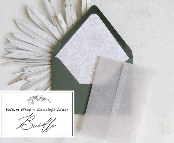 DIY Wrapping Paper Envelope Liner